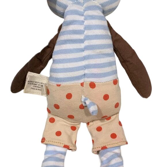 APPLE PARK Organic Farm Buddies Plush Toy Boxer the Dog - Picture 4 of 12